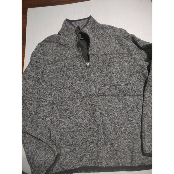 Woolrich Other - Woolrich Mens heathered Gray 1/4 zip pullover Long sleeve Size L